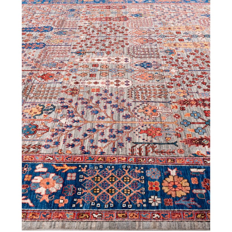Serapi One-of-a-Kind Hand-Knotted Area Rug - Brown - 8' 9" x 11' 9"