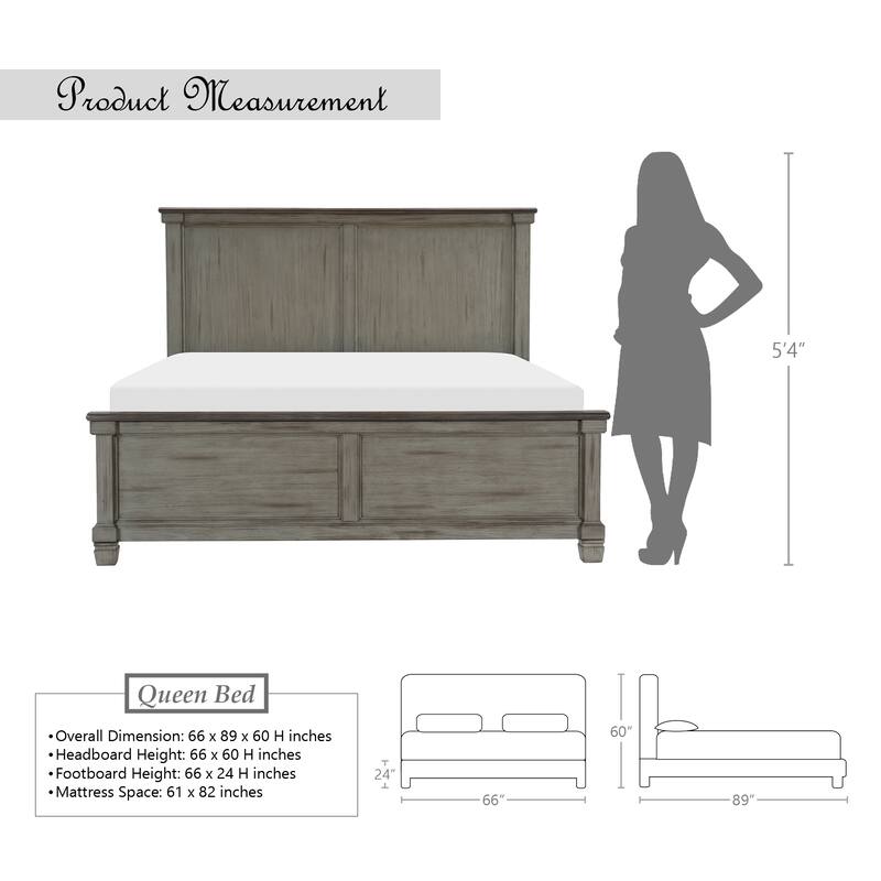 Montclair Panel Bed