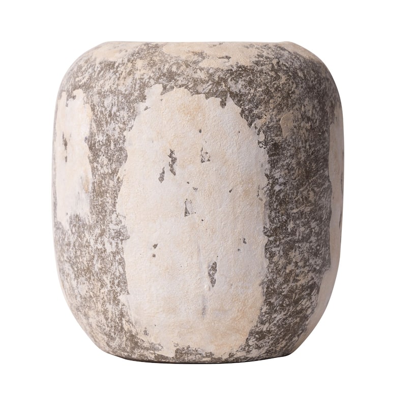 Potty Handmade Ceramic Vase - Distressed Cafe au Lait