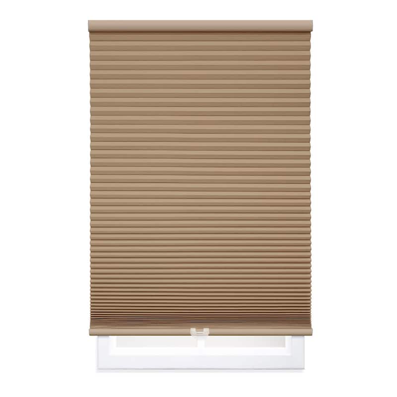 64-inch Latte Cordless Blackout Cellular Shade