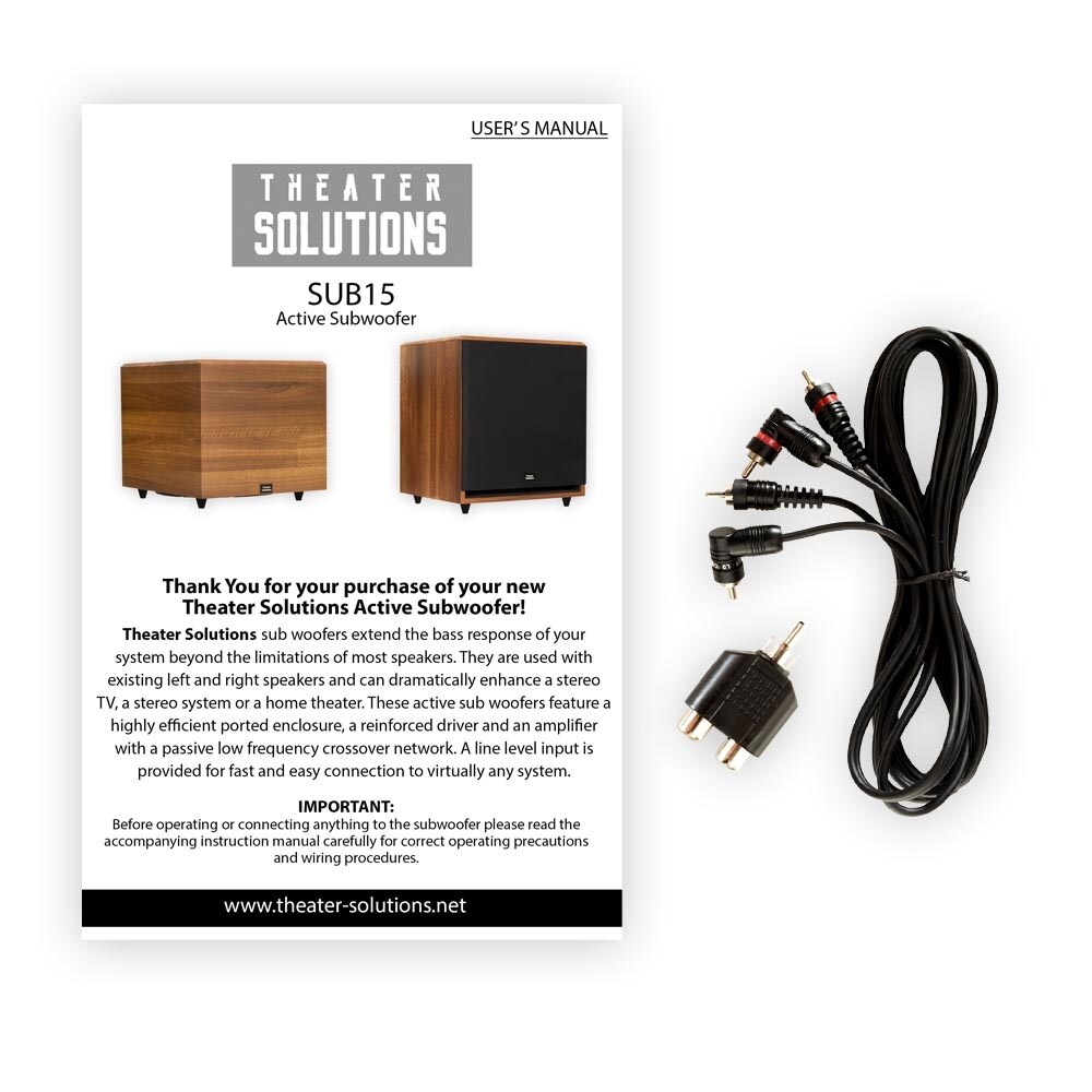 theater solutions sub15dm