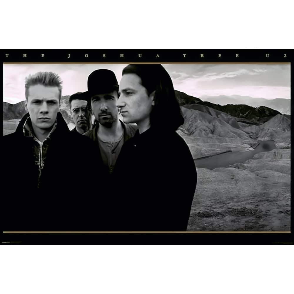 U2 - The Joshua Tree Art Poster - 24 x 36 Inch