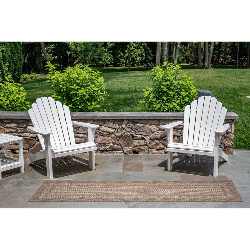 Liora Manne Orly Border Indoor/Outdoor Rug