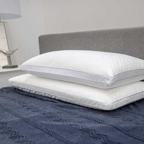 Paired Comfort Hybrid Memory Foam and Fiber Bed Pillow from Charisma
