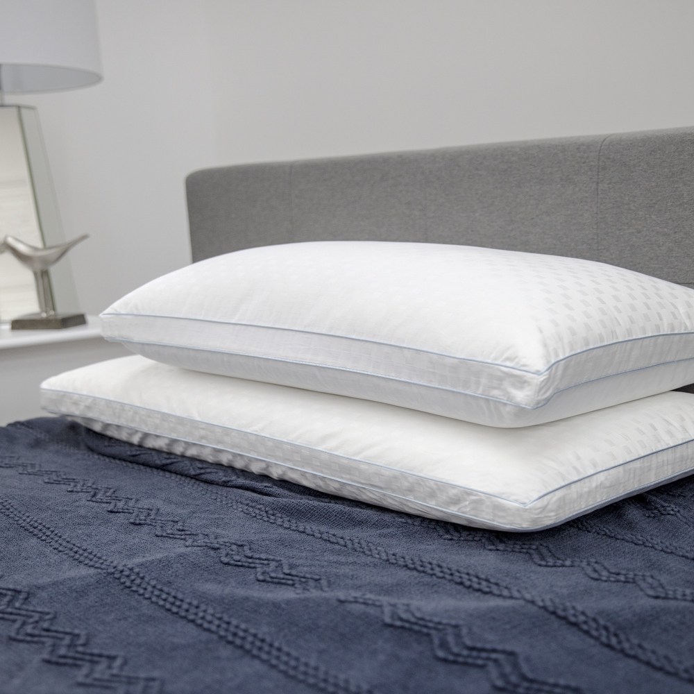 Paired Comfort Hybrid Memory Foam and Fiber Bed Pillow from Charisma