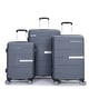 preview thumbnail 25 of 32, Luggage 3 Piece Set(20"/24"/28"), Hardshell Suitcase With Double Mute Spinner Wheels, Durable Lightweight Suitcase With TSA Lock Gray