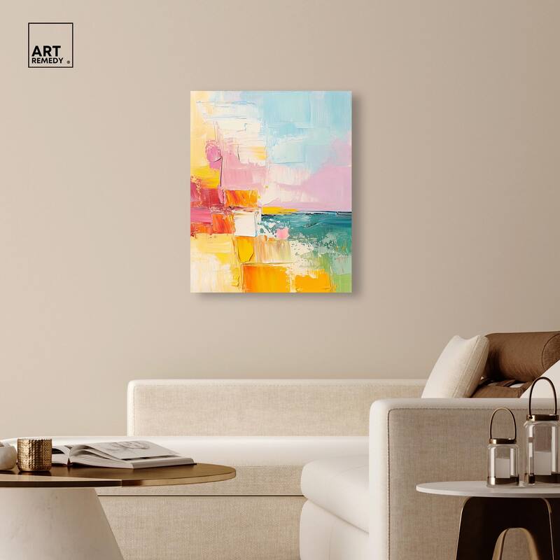 Hued Vista Canvas by Art Remedy, Gallery Wrapped