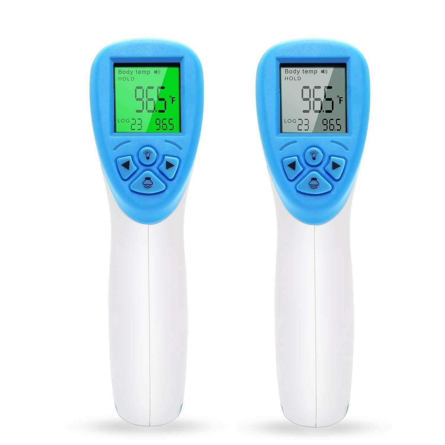 Non Contact Forehead Infrared Thermometer For Body Amp Ear Temperature Measurement Fast Reading Lcd Display Amp Memory Function