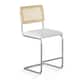 Option Chrome Frame / White Linen Seat