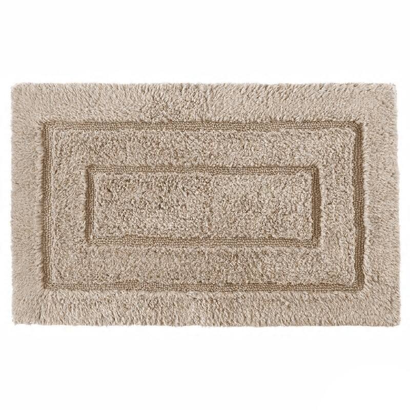 Luxurious Cotton Bath Mat - 1'8 x 2'8 - Linen