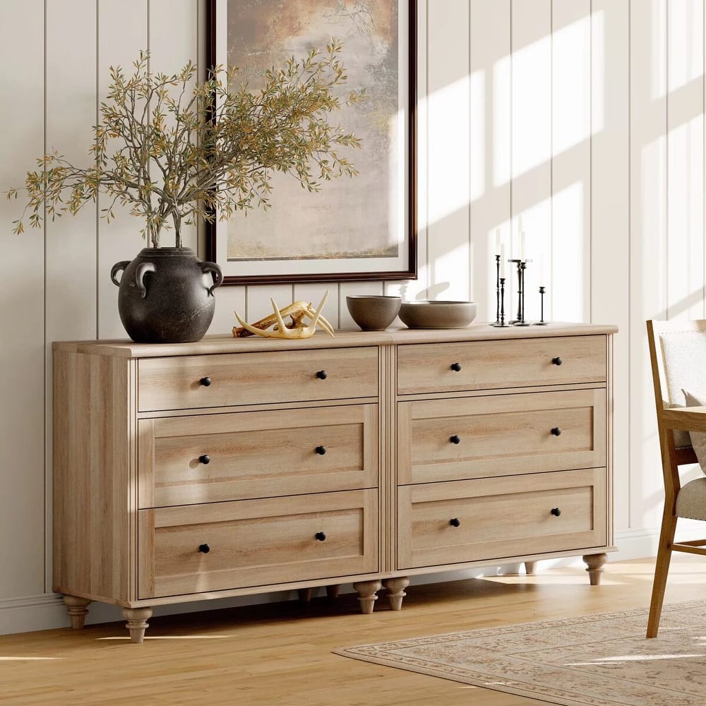Dresser for Bedroom with 3 Drawer, Accent Kids Dresser Storage Cabinet