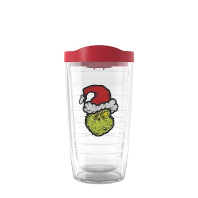 Tervis Dr. Seuss Grinch Who Stole Christmas Holiday Grinchy Claus Made in USA Double Walled Insulated Travel Tumbler, Classic