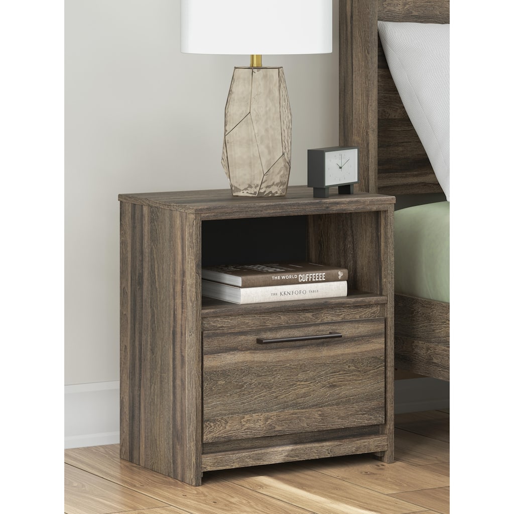Signature Design by Ashley Jusika Brown Nightstand