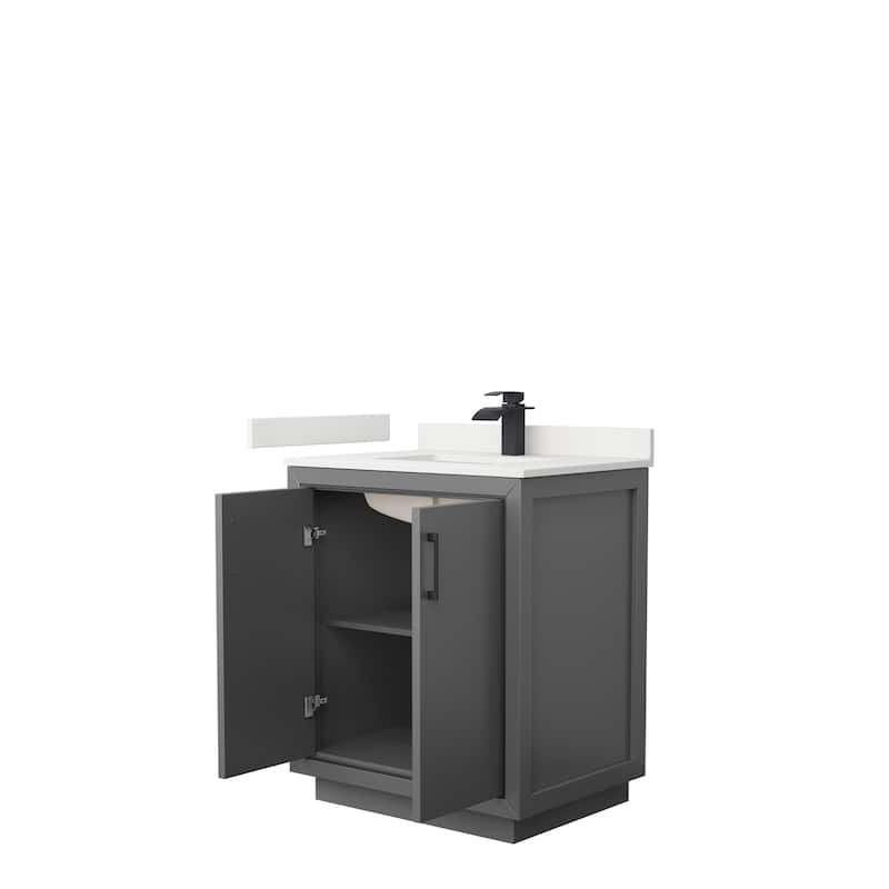 Icon 30-inch Single Vanity, Quartz Top