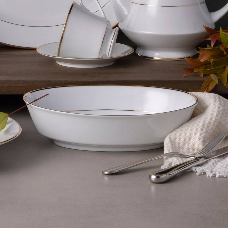 Heritage Oval Vegetable Bowl, 9.75", 32 oz.