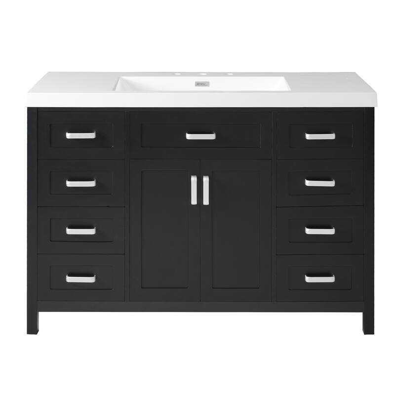 Christopher Knight Home - Susan Classic Wood Bathroom Vanity with Sink and Soft-Close Storage