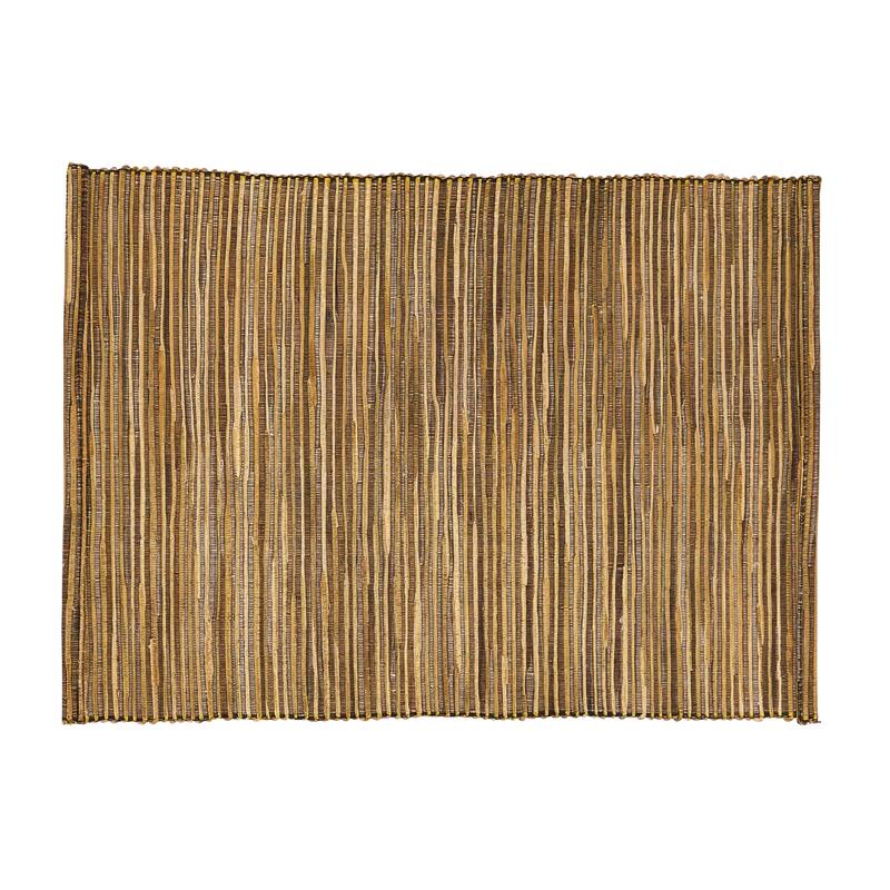 Nubby Placemats With Shimmering Woven Design (Set of 4)