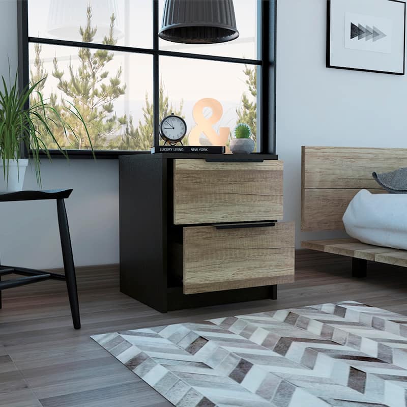 Cannon 2-Drawer Nightstand