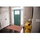 preview thumbnail 4 of 5, MID CENTURY SCALLOP ORANGE Indoor Floor Mat by Kavka Designs