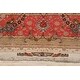 preview thumbnail 6 of 8, Hand Knotted Ivory,Rose Persian Wool & Silk Traditional Area Rug - 11' 7'' x 16' 9''
