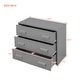 preview thumbnail 31 of 58, Wood Loft Bed with Ladder, Drawers and Safe Guardrail, Maximized Storage Space, Twin Size