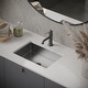 preview thumbnail 14 of 12, Karran Vineyard KBF470 Single-Handle Single Hole Basin Bathroom Faucet with Matching Pop-up Drain