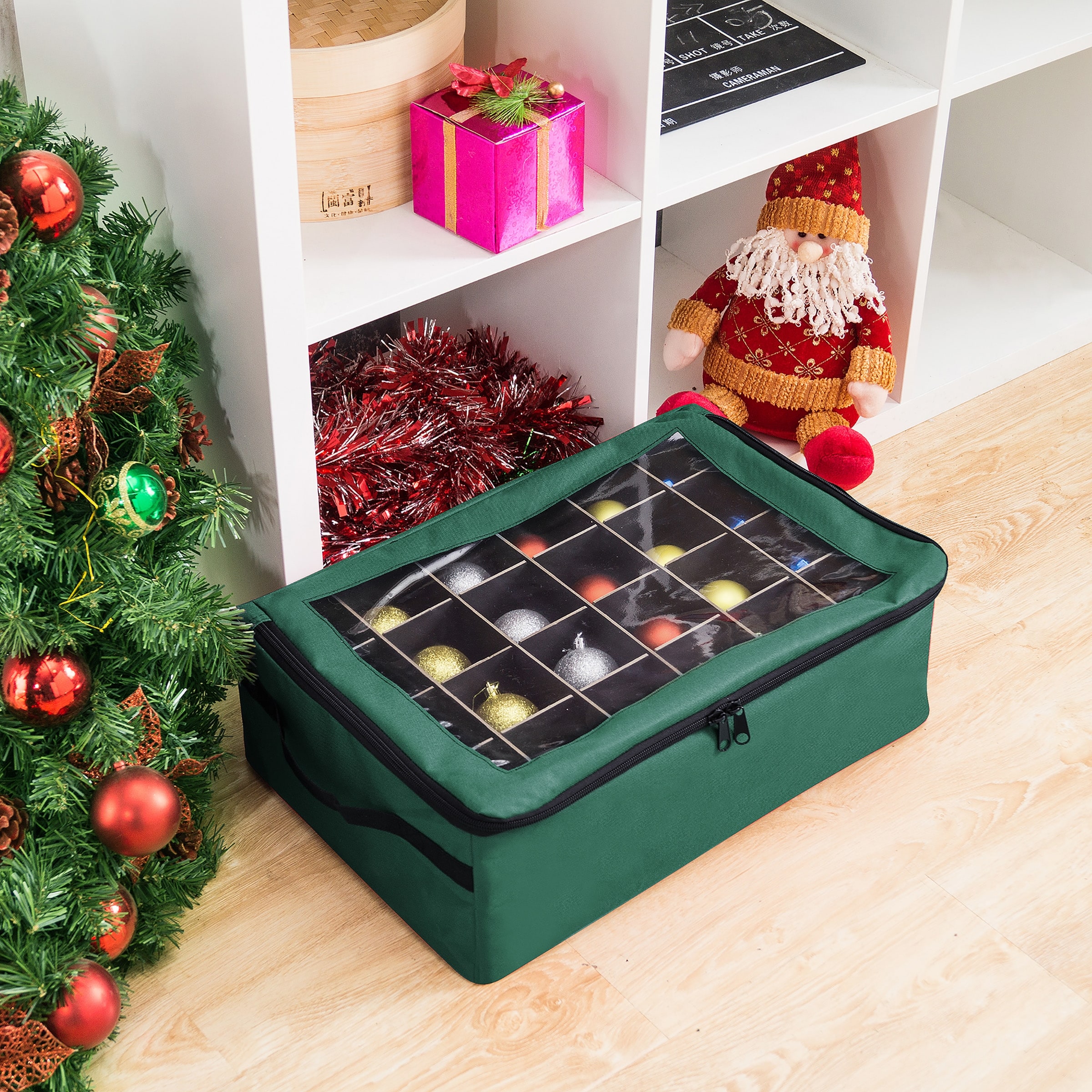 Ornament storage totes clearance