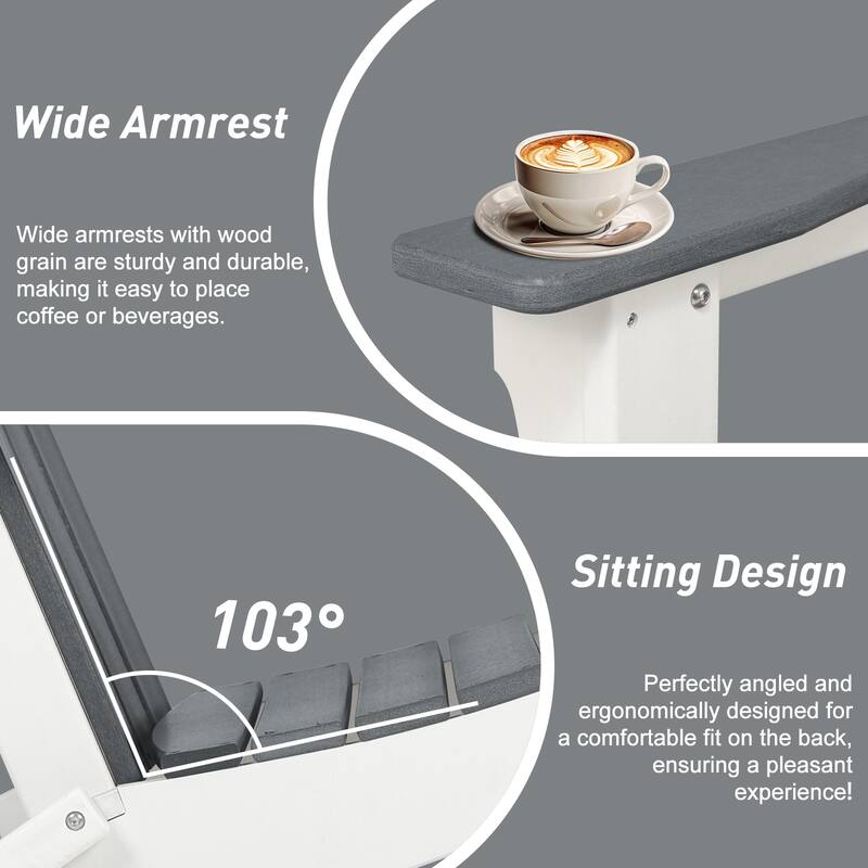 Aoodor Folding Patio Chairs - Stylish and Portable Seating