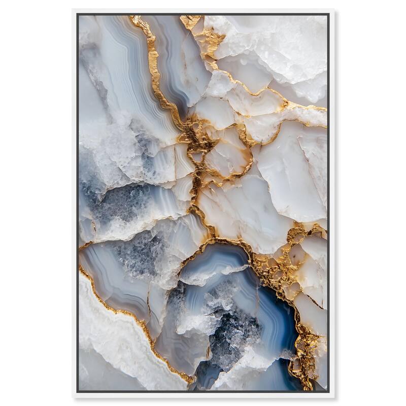 Denim Dreams I Canvas by Art Remedy - White - 36" x 54"