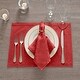 preview thumbnail 7 of 20, Caiden Elegance Damask Napkin (Set of 4) - 17"x17"