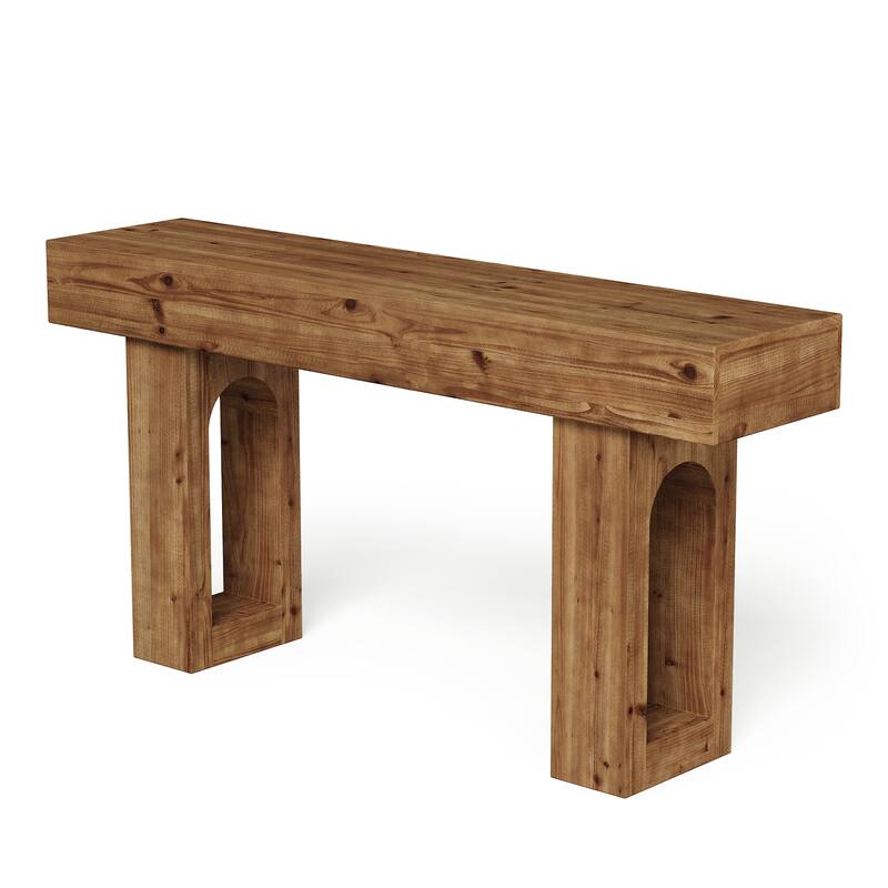 Solid Wood Console Table, 63-Inch Long