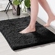preview thumbnail 109 of 134, Deconovo Chenille Bath Rugs - Thick Plush Microfiber, Non-Slip Washable Bathroom Mats