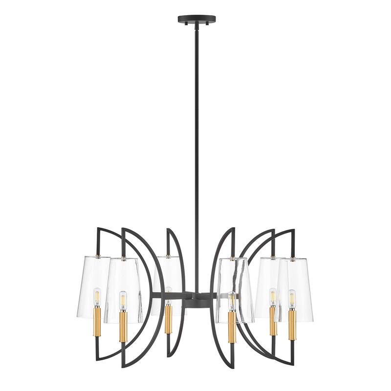 Savoy House 1-7168-6 Hanley 6 Light 32" Wide LED Chandelier