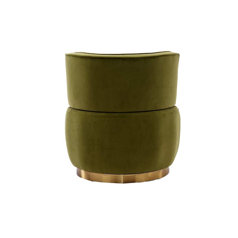 360 Degree Swivel Cuddle Barrel Accent Sofa Chairs