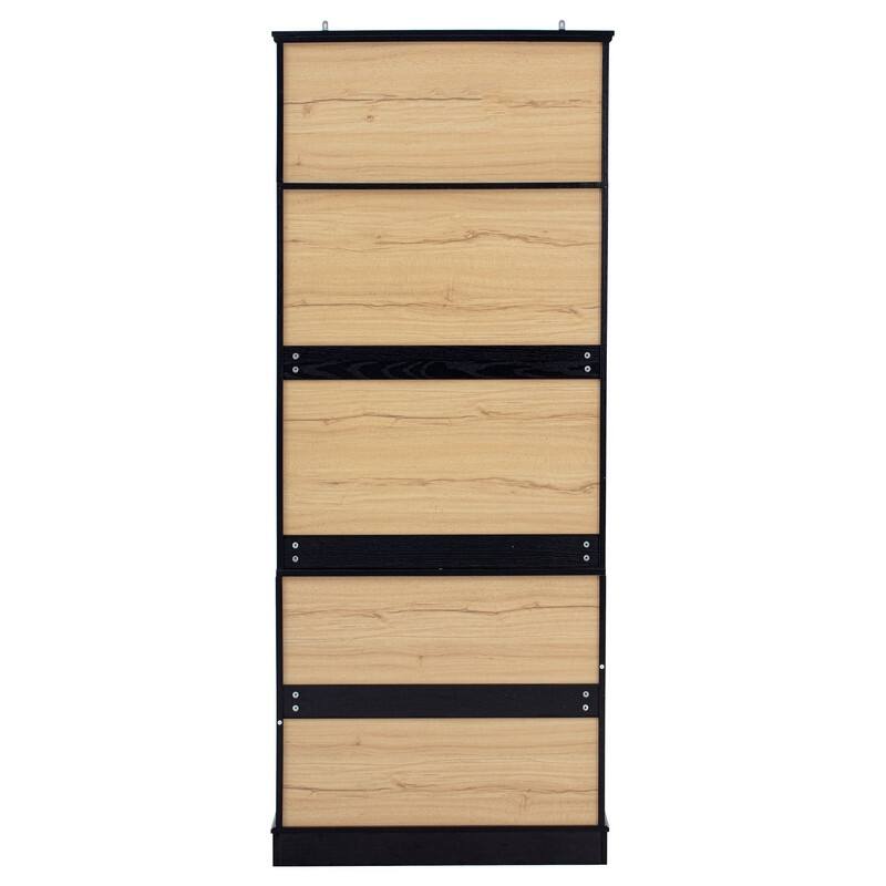 Farmhouse 78.2" Kitchen Pantry Cabinet with 4 Doors, 3 Adjustable Shelves and 3 Drawers