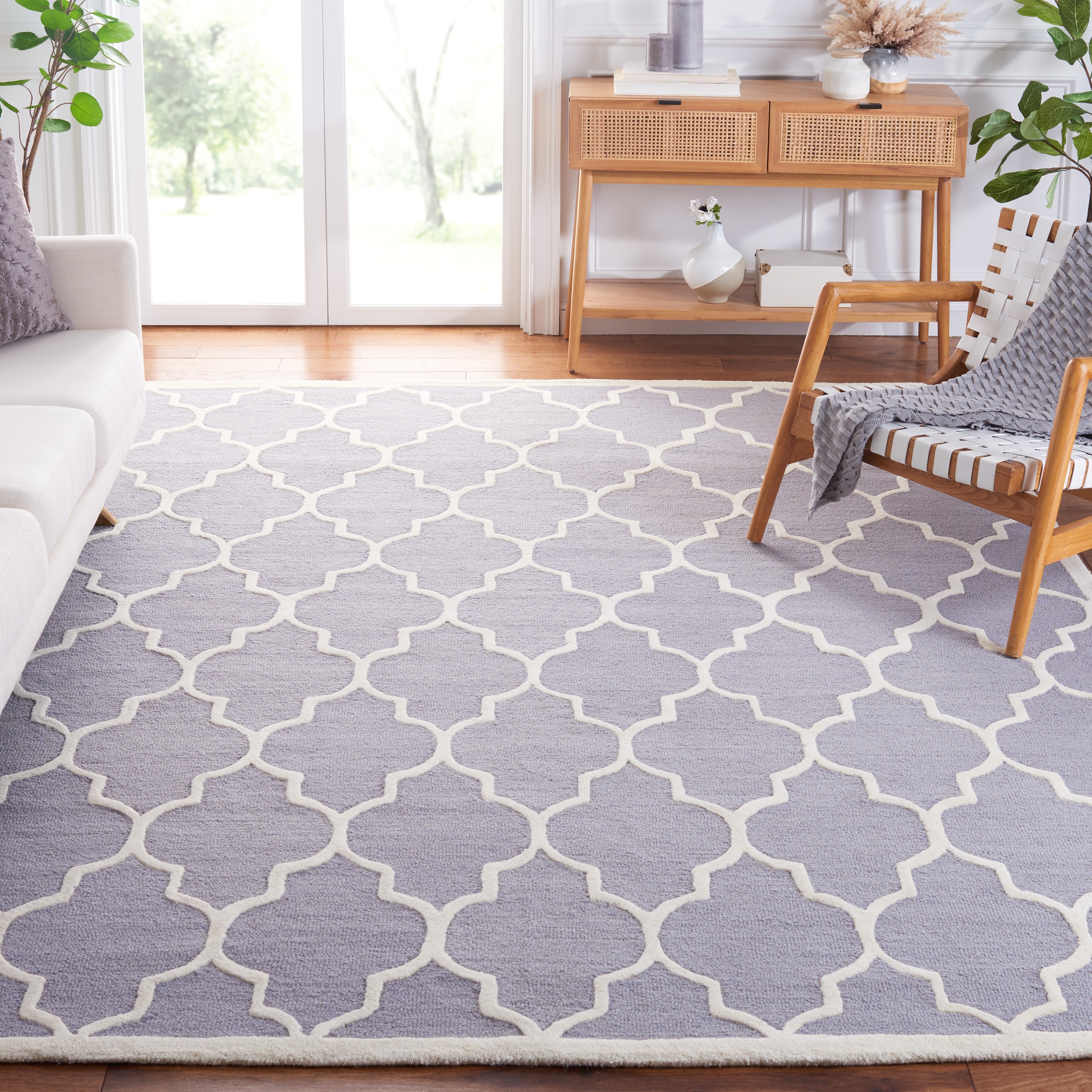 SAFAVIEH Handmade Cambridge Maybell Moroccan Trellis Wool Rug