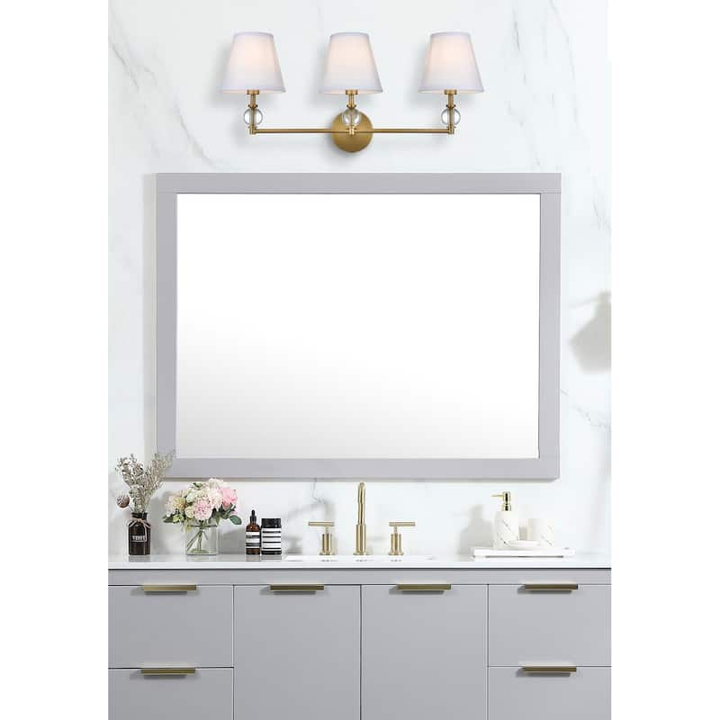 Elegant Lighting LD7023W24 Bethany 3 Light 27" Wide Vanity Light