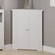 Option White Corner Cabinet