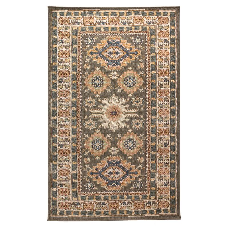 Liora Manne Patio Serapi Indoor/Outdoor Rug - 3'3" x 4'11" - Charcoal