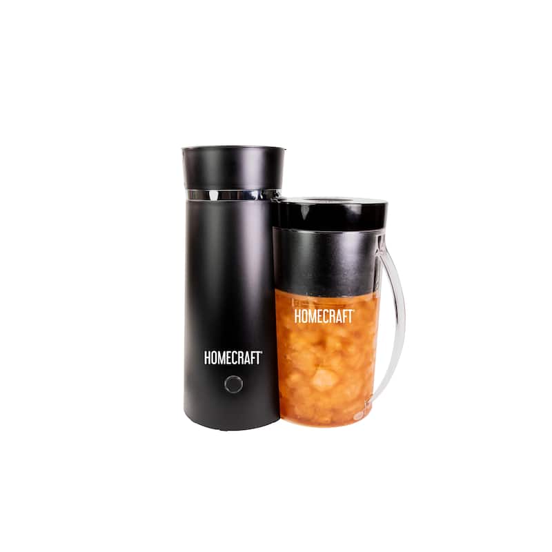HomeCraft 2-Quart Iced Tea Maker - Black
