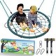 preview thumbnail 9 of 7, Hapfan 750 lbs 40'' Spider Tree Swing for Kids and Adults with 9.8 FT Swing Hanging Straps