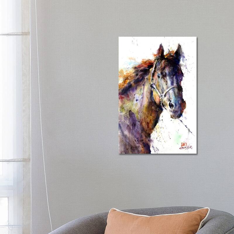 iCanvas "Horse III" by Dean Crouser Canvas Print - 26x18x1.5
