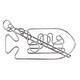 preview thumbnail 3 of 2, Einstein The Fish Puzzle 3D Brain Teaser Puzzle