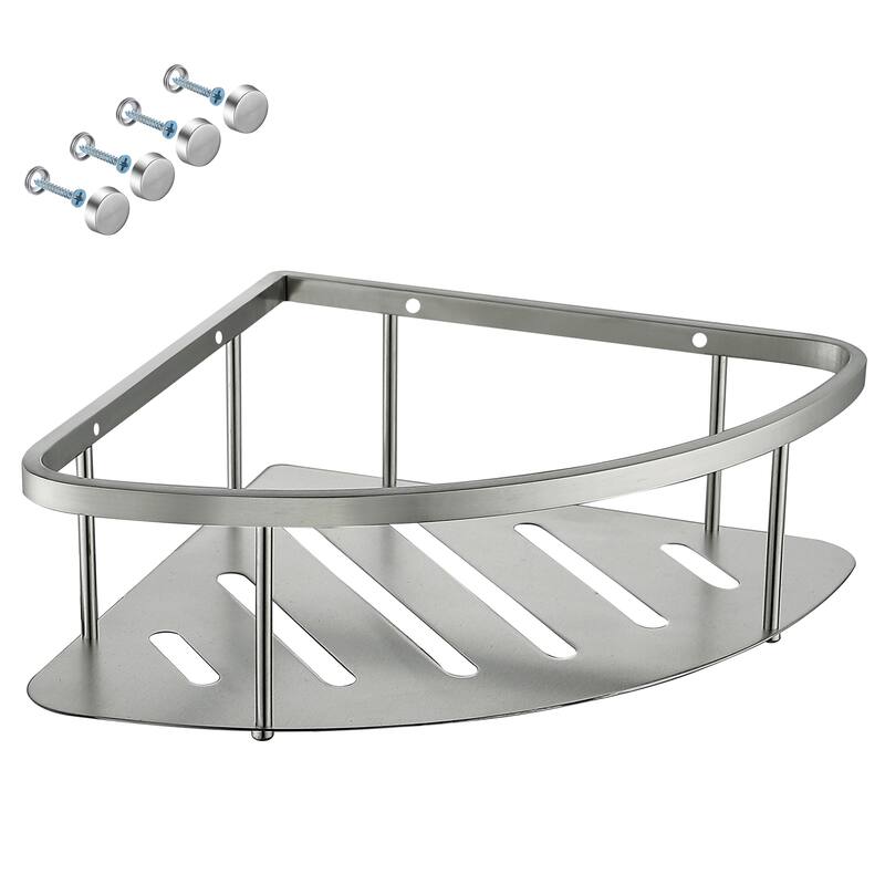 2-Pack 304 Stainless Steel Wall Mounted Corner Shower Caddy