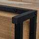 preview thumbnail 4 of 7, Natural Rattan 2 Drawer Side Table Display Rack for Bedroom Nightstand Side Table Bedroom Storage Drawer Bedside End Table