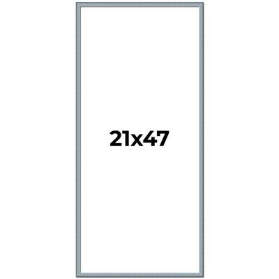 21x47 Frame Rustic Sky Blue Solid Wood Picture Frame | 0.75 Inch