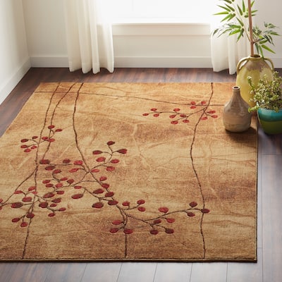 Copper Grove Oxford Floral Area Rug