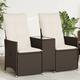 Option Brown Without footrest/ Glass