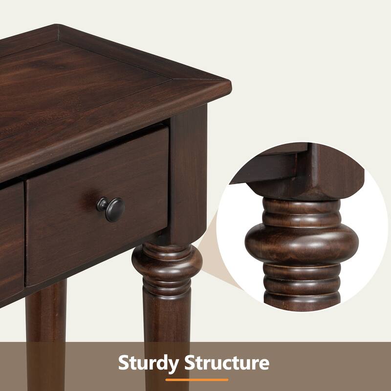 Entryway Table with 4 Drawers