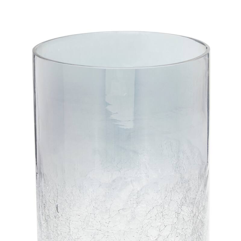 Glass Traditional Hurricane Lamp 16 x 6 x 6 - 6 x 6 x 16